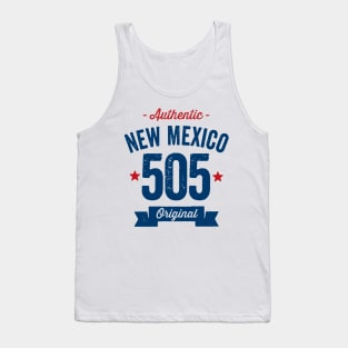 Authentic New Mexico 505 Area Code Tank Top